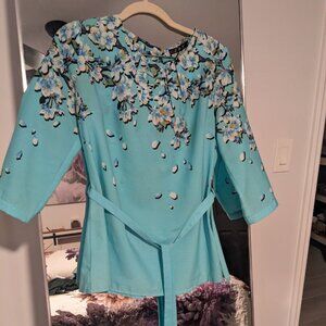 Floral blouse, size S
